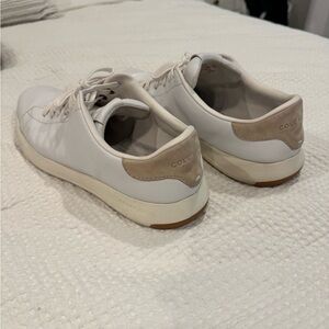 Cole Haan Cream and Gray Sneakers